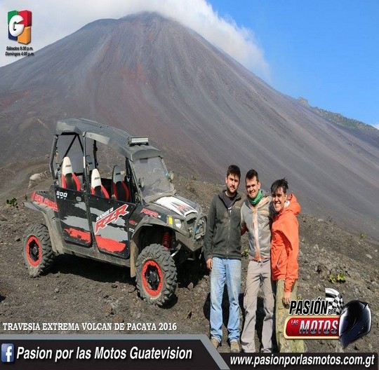 LA TRAVESIA EXTREMA INICIA VISITANDO EL VOLCAN DE PACAYA