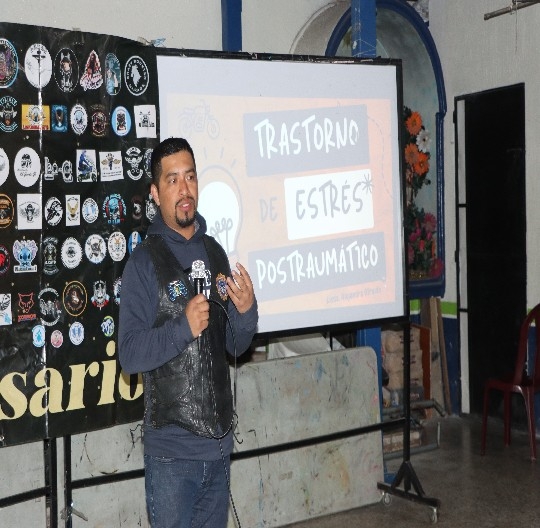 ESCUELA DE BIKERS CHARLA SOBRE &quot;ESTRÉS POST TRAUMÁTICO&quot;