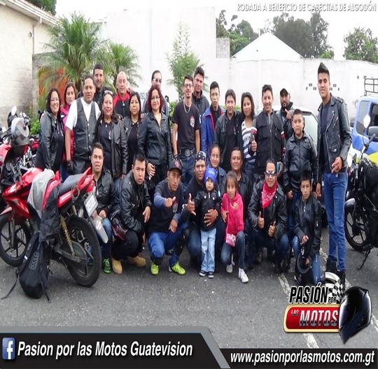 REBELDES MOTOCLUB APOYAN A CABECITAS DE ALGODÓN