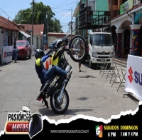 Show Stunt Suzuki en Puerto San José